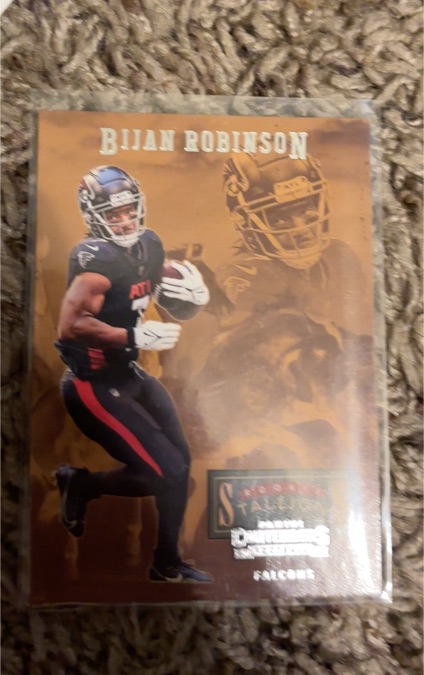 2023 Panini Contenders Rookie Stallions #10 Bijan Robinson — front