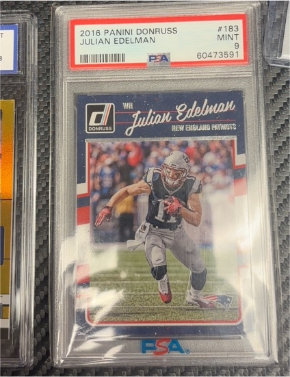 2016 Panini Donruss #183 Julian Edelman — front