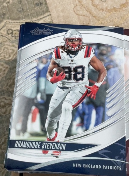 2025 Panini Absolute #64 Rhamondre Stevenson — front