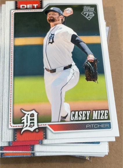 2026 Topps Series 1 #16 Casey Mize — front