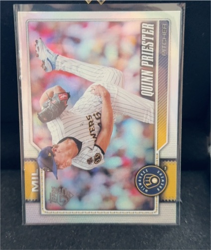 2026 Topps Series 1 #186 Quinn Priester — front