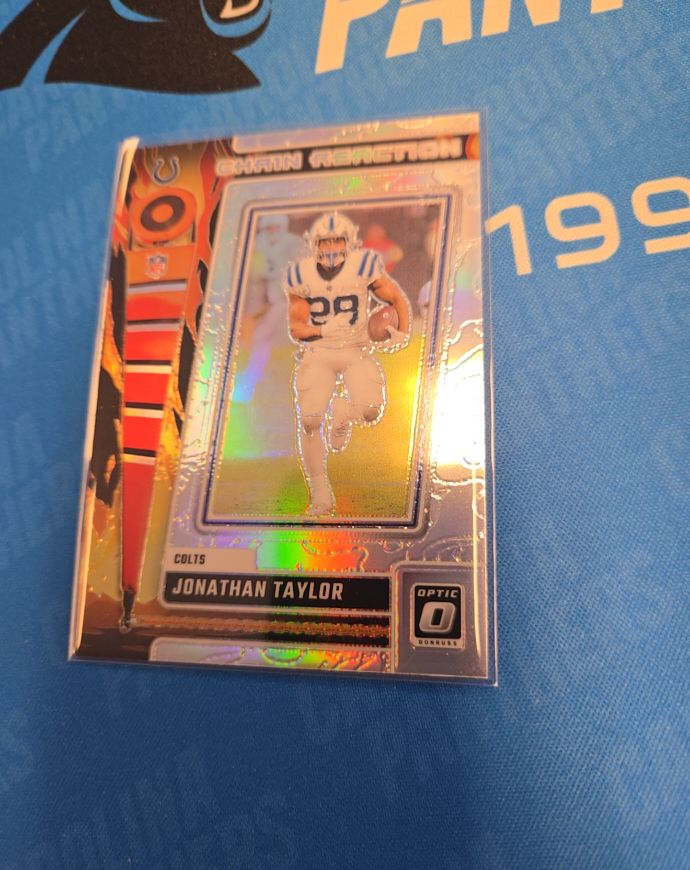 2023 Panini Donruss Optic #CR-JT Jonathan Taylor — front