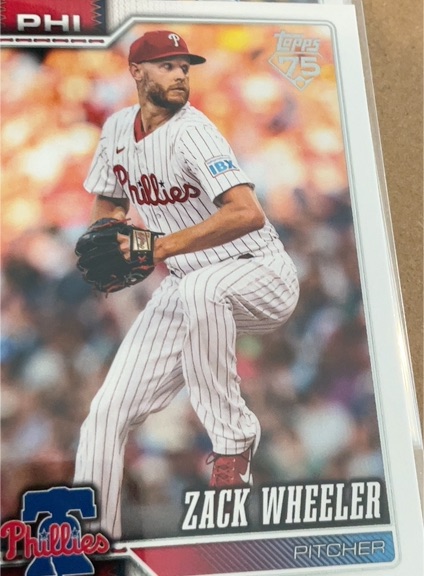 2022 Topps #249 Zack Wheeler — front
