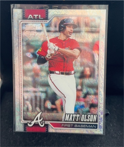 2026 Topps Series 1 #39 Matt Olson — front