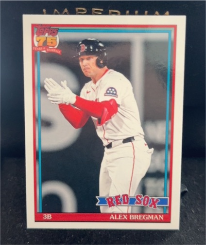 2026 Topps Series 1 1991 Throwback #T91-70 Alex Bregman — front