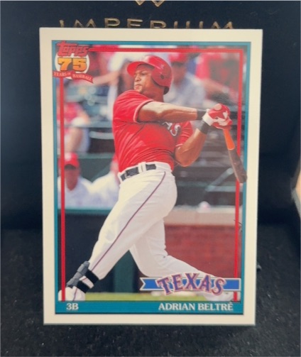 1991 Topps #T91-59 Adrian Beltre — front