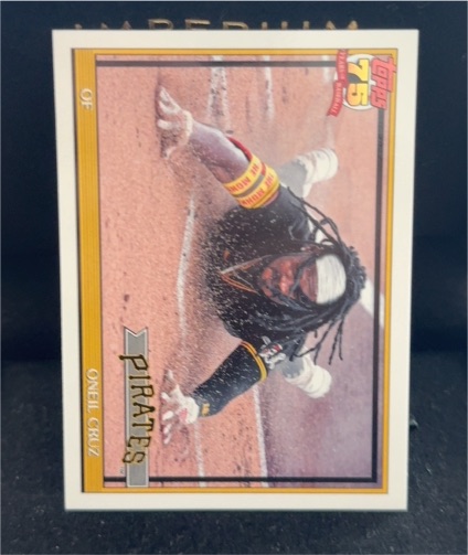 2026 Topps Series 1 #T91-14 Oneil Cruz — front