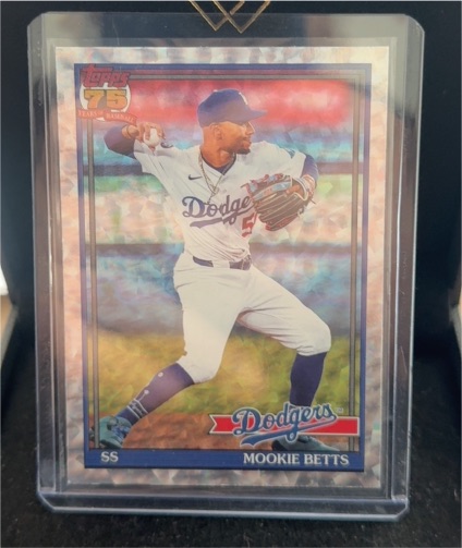 2026 Topps Series 1 1991 Topps #T91-21 Mookie Betts — front