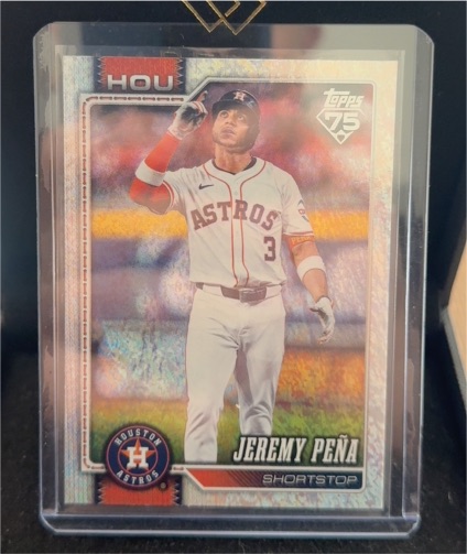 2026 Topps Series 1 #307 Jeremy Peña — front