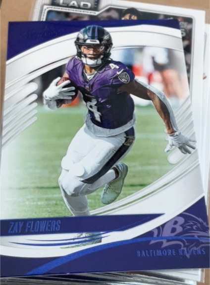 2025 Panini Absolute #62 Zay Flowers — front