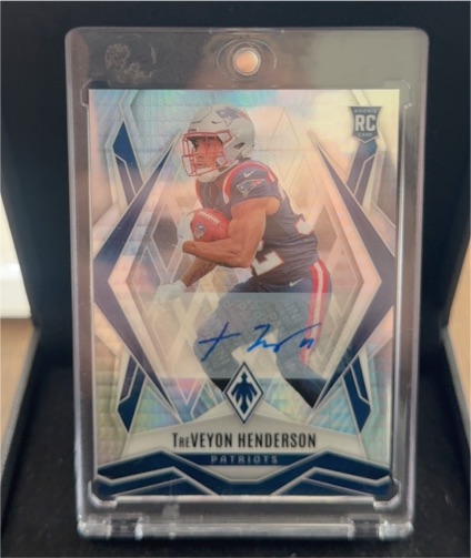 2025 Panini Phoenix #187 TreVeyon Henderson — front