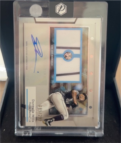 2024 Topps Museum Collection #SWDRA-DW Dontrelle Willis — front