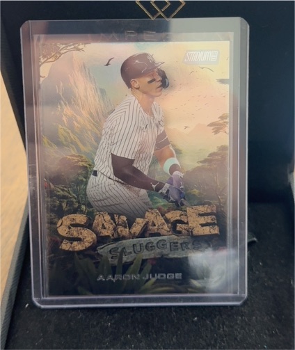 2025 Topps Stadium Club #SS-19 Aaron Judge Savage Sluggers — front