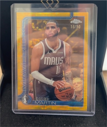 2025-26 Topps Chrome #87 Caleb Martin — front