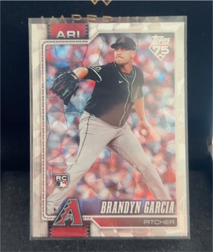 2026 Topps Series 1 #163 Brandyn Garcia — front