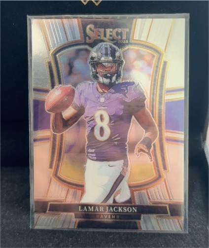 2025 Panini Select #160 Lamar Jackson — front