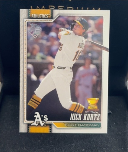 2026 Topps Series 1 #97 Nick Kurtz — front
