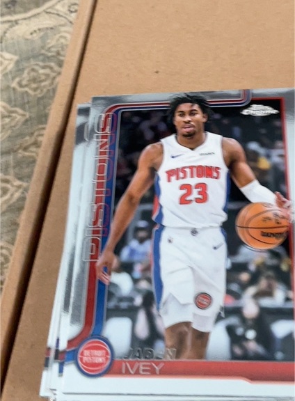 2025-26 Topps Chrome #61 Jaden Ivey — front