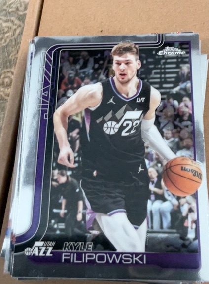 2025-26 Topps Chrome #213 Kyle Filipowski — front