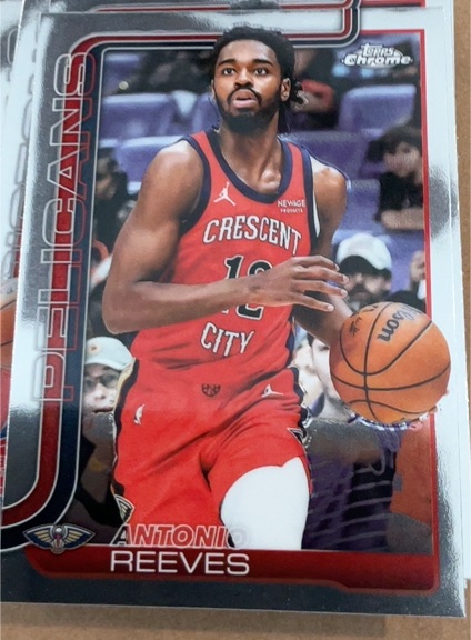 2025-26 Topps Chrome #108 Antonio Reeves — front