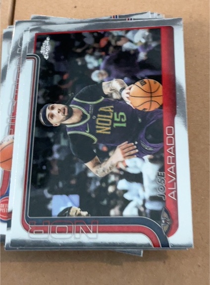 2025-26 Topps Chrome #144 Jose Alvarado — front