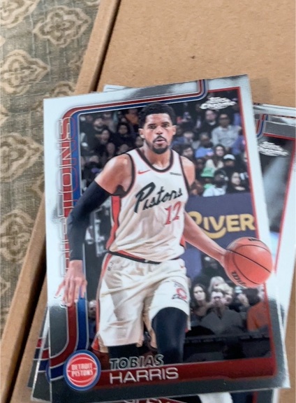 2025-26 Topps Chrome #6 Tobias Harris — front