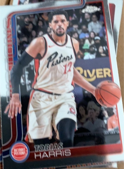 2025-26 Topps Chrome #6 Tobias Harris — front