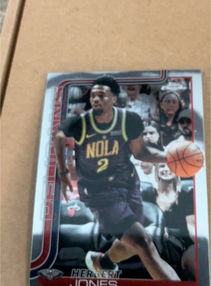 2025-26 Topps Chrome #120 Herbert Jones — front