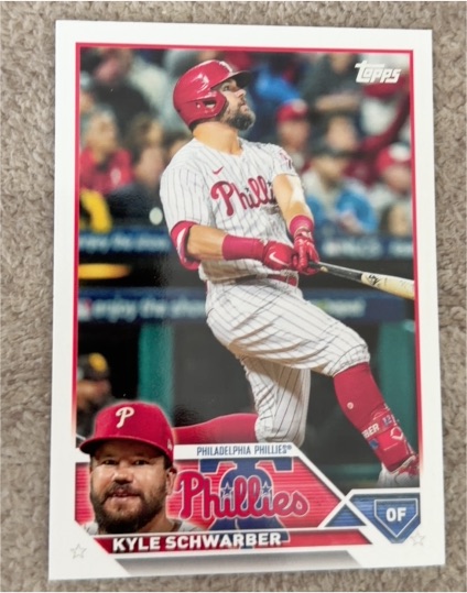 2023 Topps Series 2 #466 Kyle Schwarber — front