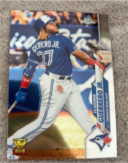 2020 Topps Chrome #133 Vladimir Guerrero Jr. — front