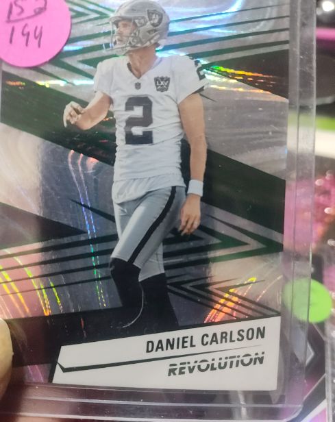 2025 Panini Revolution #102 Daniel Carlson — front