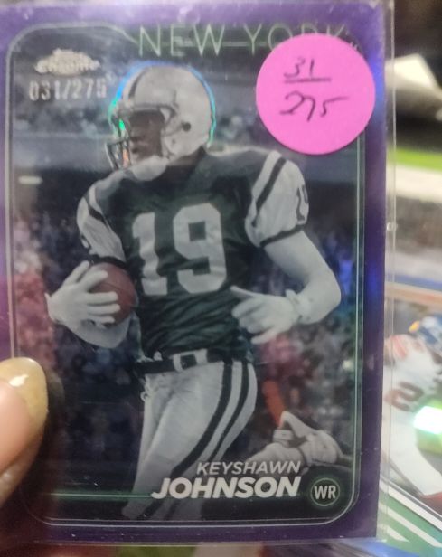 2024 Topps Chrome #147 Keyshawn Johnson — front