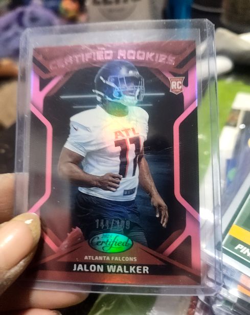 2025 Panini Certified #CRK-JWR Jalon Walker — front