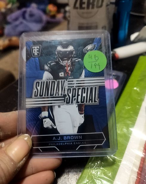 2024 Panini Totally Certified #15 A.J. Brown Sunday Special — front