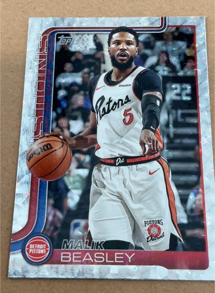2025-26 Topps #43 Malik Beasley — front
