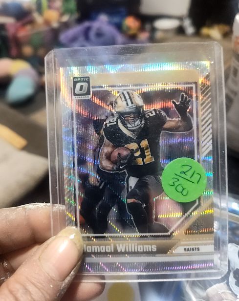 2024 Panini Donruss Optic #142 Jamaal Williams — front