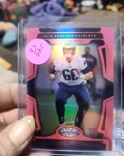 2025 Panini Certified #190 Will Campbell — front