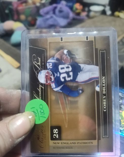 2006 Donruss Classics #SB-13 Corey Dillon Sunday's Best Bronze — front