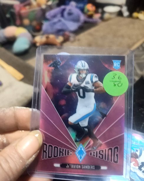 2024 Panini Phoenix #RR-JSS Ja'Tavion Sanders Rookie Rising — front