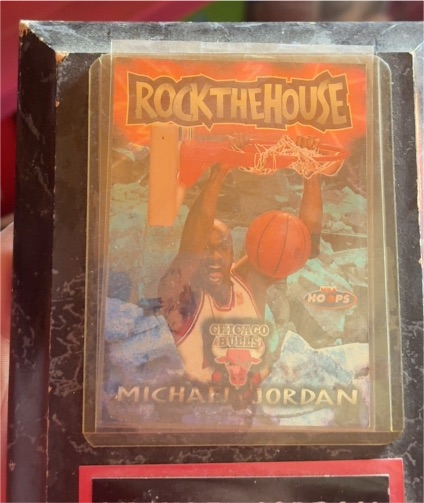 1997-98 SkyBox NBA Hoops #6 Michael Jordan Rock The House — front