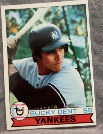1979 Topps Burger King #14 Bucky Dent — front