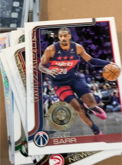 2025-26 Topps #96 Alex Sarr — front