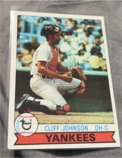 1979 Topps Burger King #3 Cliff Johnson — front