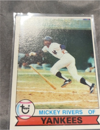 1979 Topps Burger King #20 Mickey Rivers — front