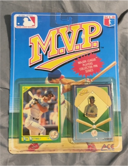 1990 ACE Novelty MVP #1 Don Mattingly — front