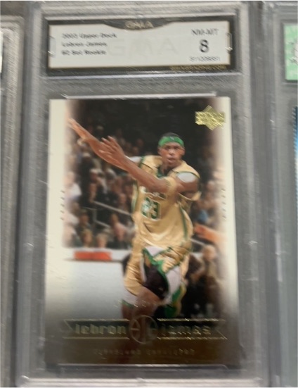 2003 Upper Deck LeBron James #N/A Rookie — front