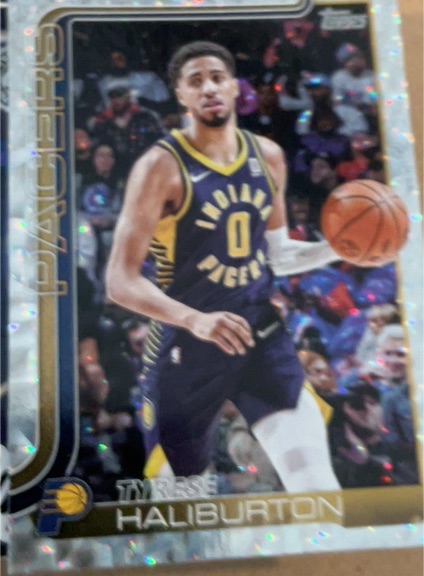 2025-26 Topps #47 Tyrese Haliburton — front