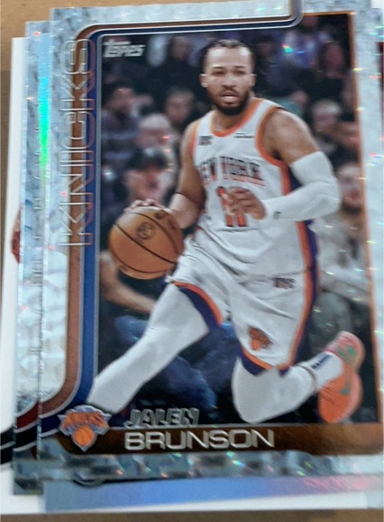2025-26 Topps #14 Jalen Brunson — front