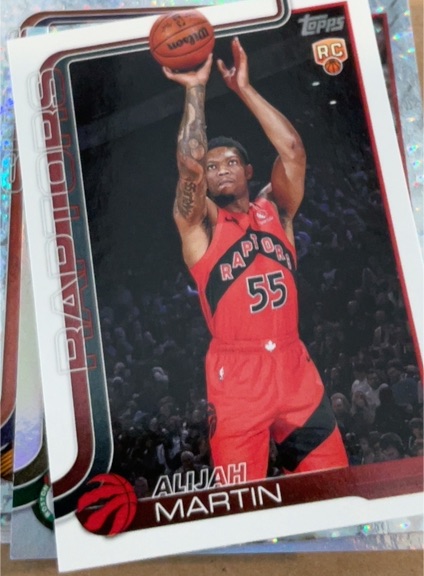 2025-26 Topps #240 Alijah Martin — front