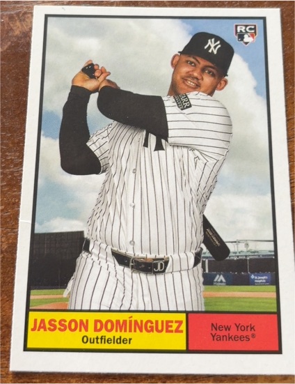 2024 Topps Archives #1 Jasson Dominguez — front